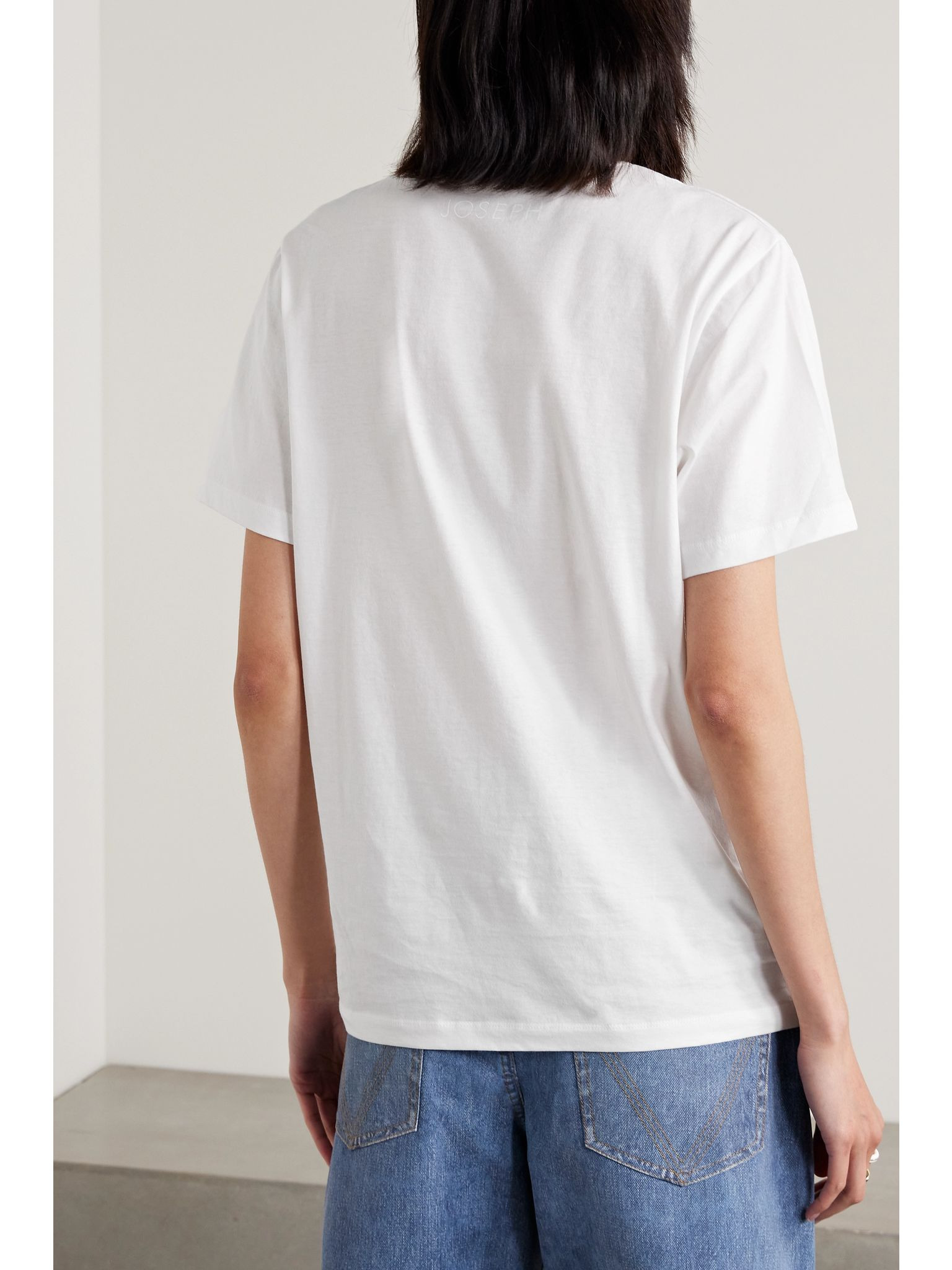Cotton-jersey T-shirt White - 3