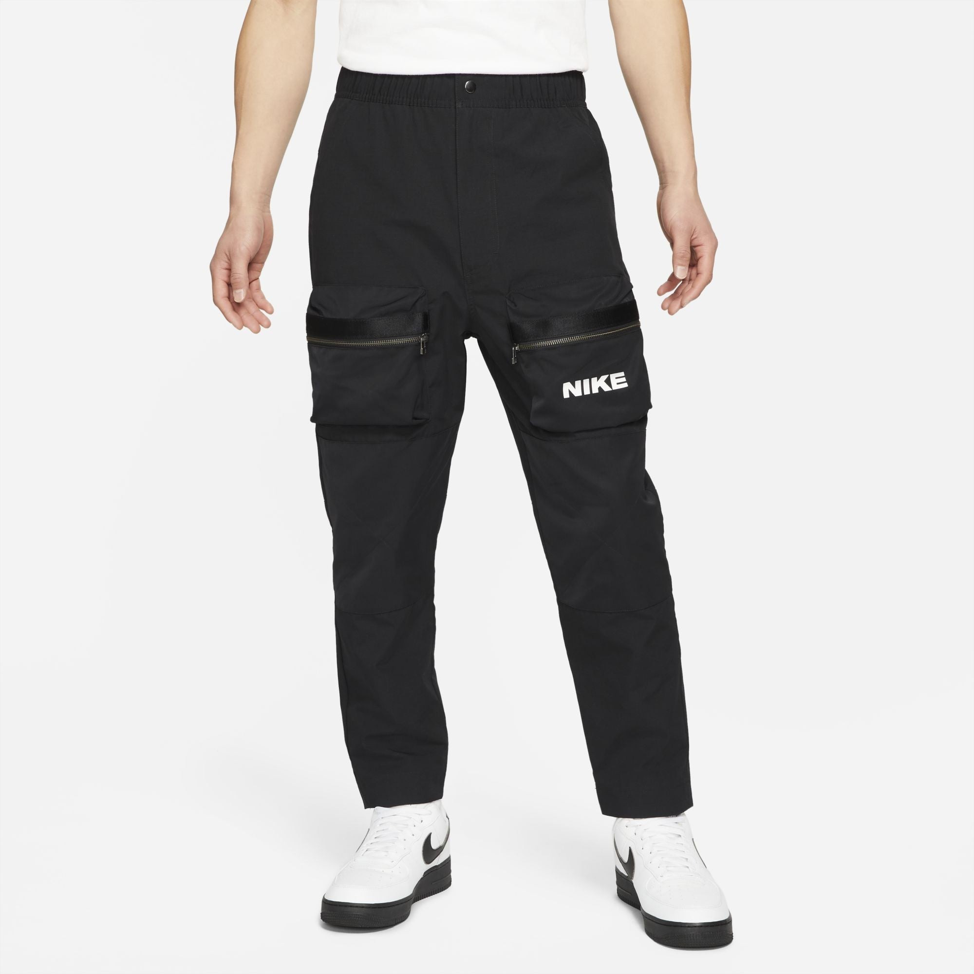 Nike City Made Cargo Logo Casual Sports Long Pants Black DC6958-010 - 4