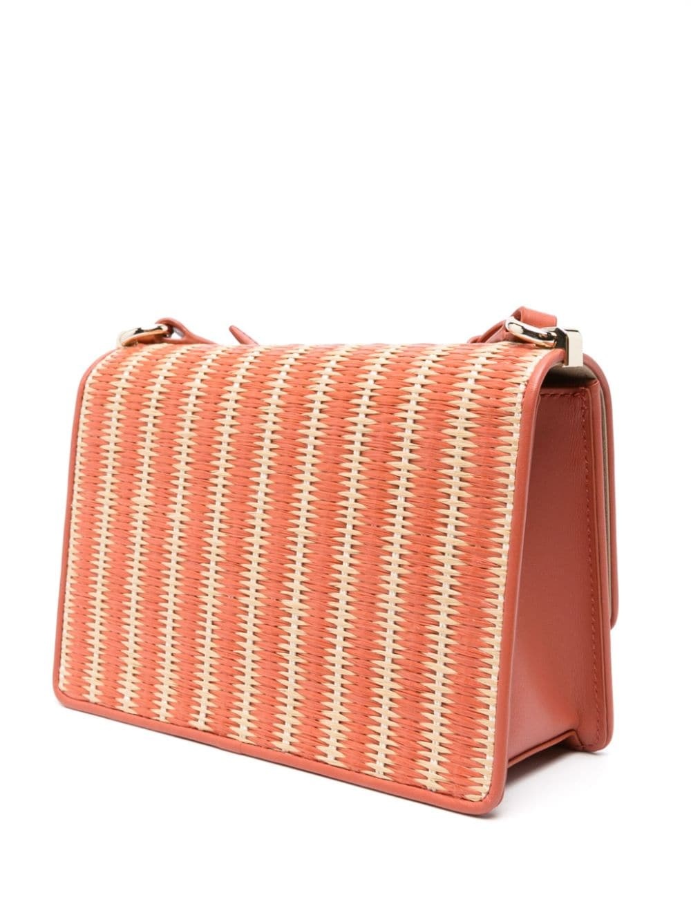 1927 raffia shoulder bag - 3