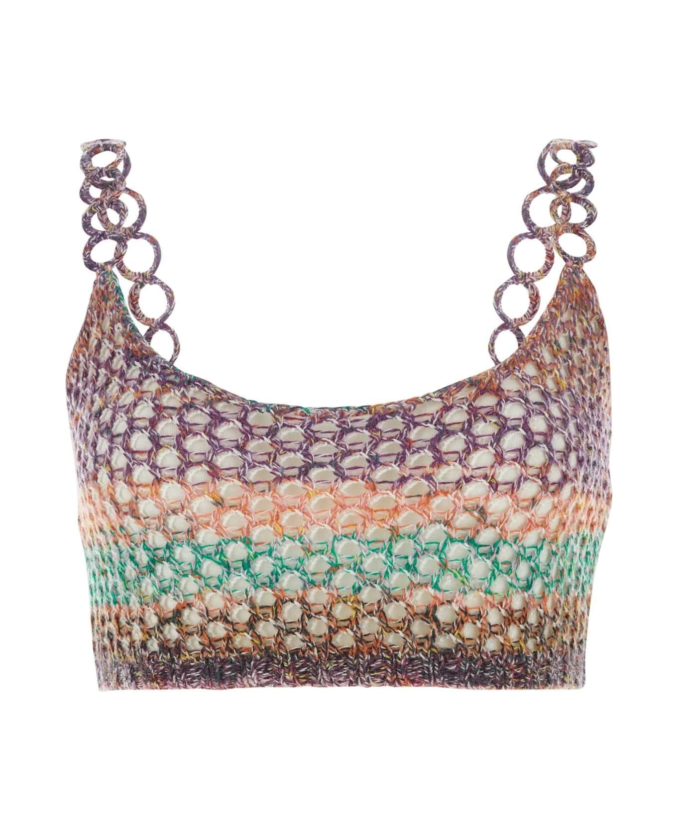 Multicolor Crochet Top - 1