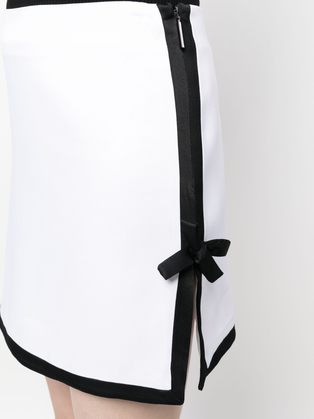 bow-detail mini skirt - 5