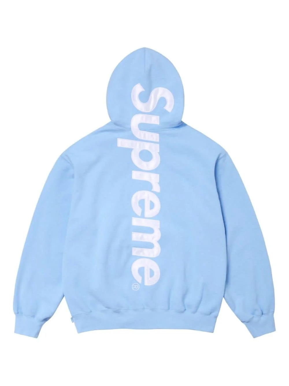 Supreme satin-appliqué 