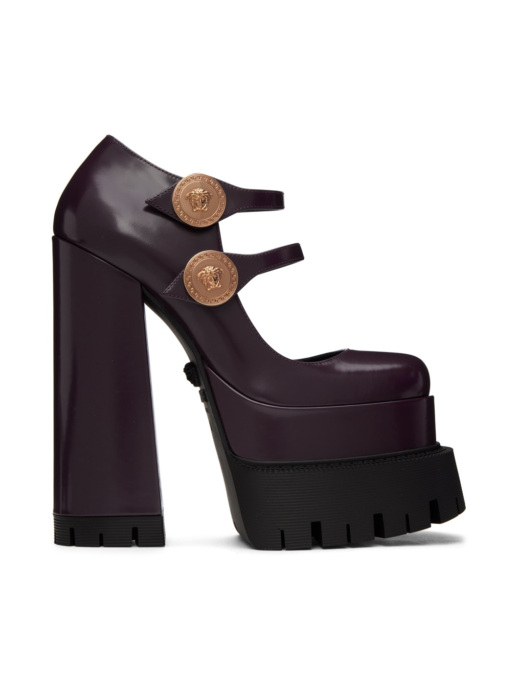 Burgundy Medusa Aevitas Heels - 1