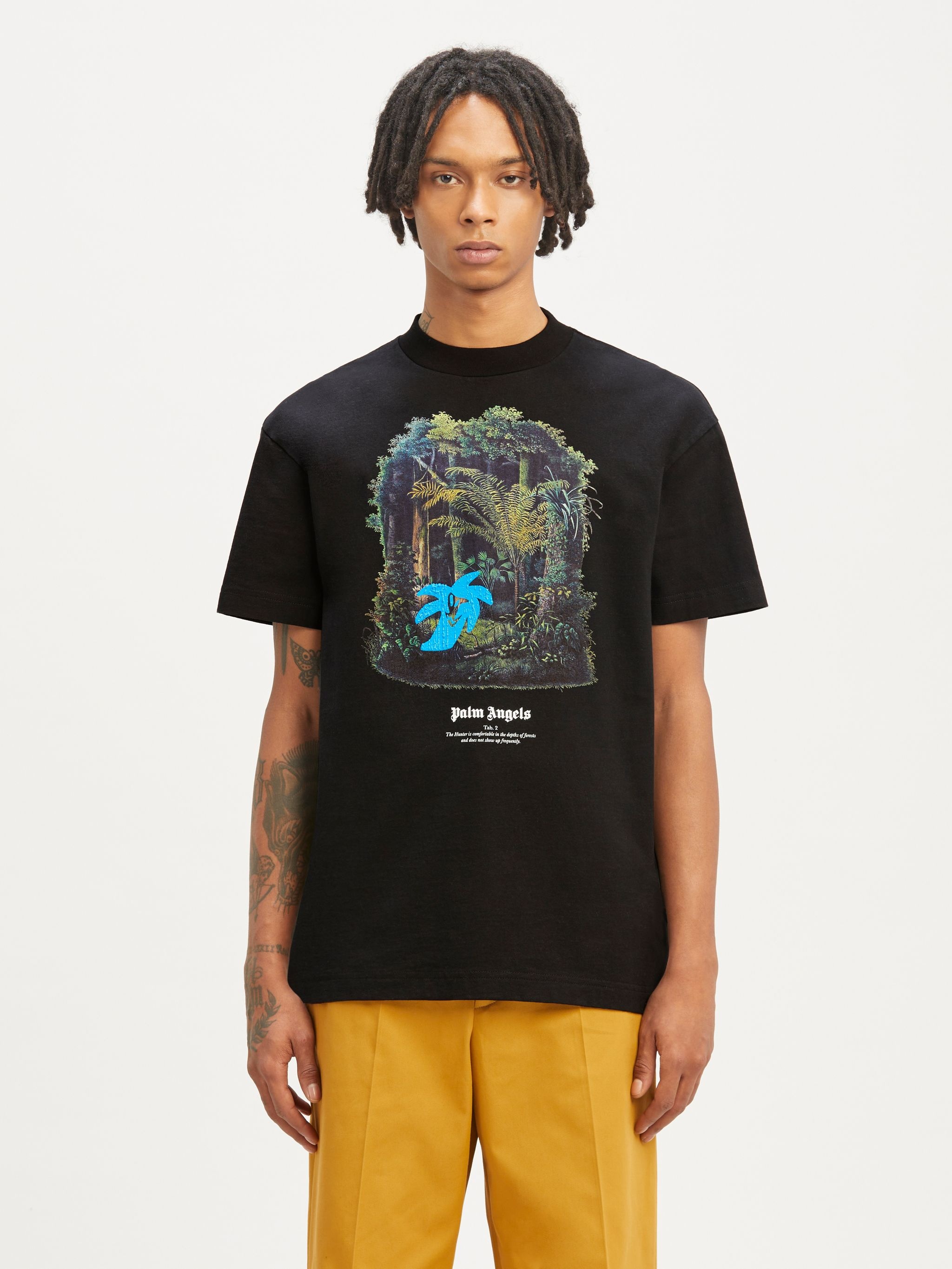 Palm Angels Hunting In The Forest T-Shirt | REVERSIBLE