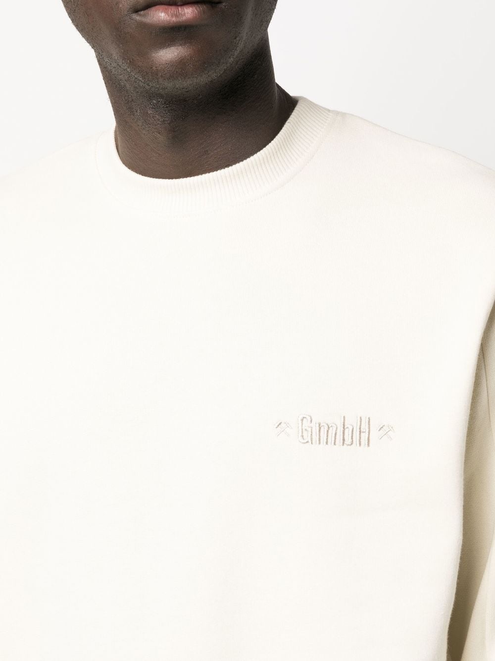 Berg logo-embroidered organic sweatshirt - 5