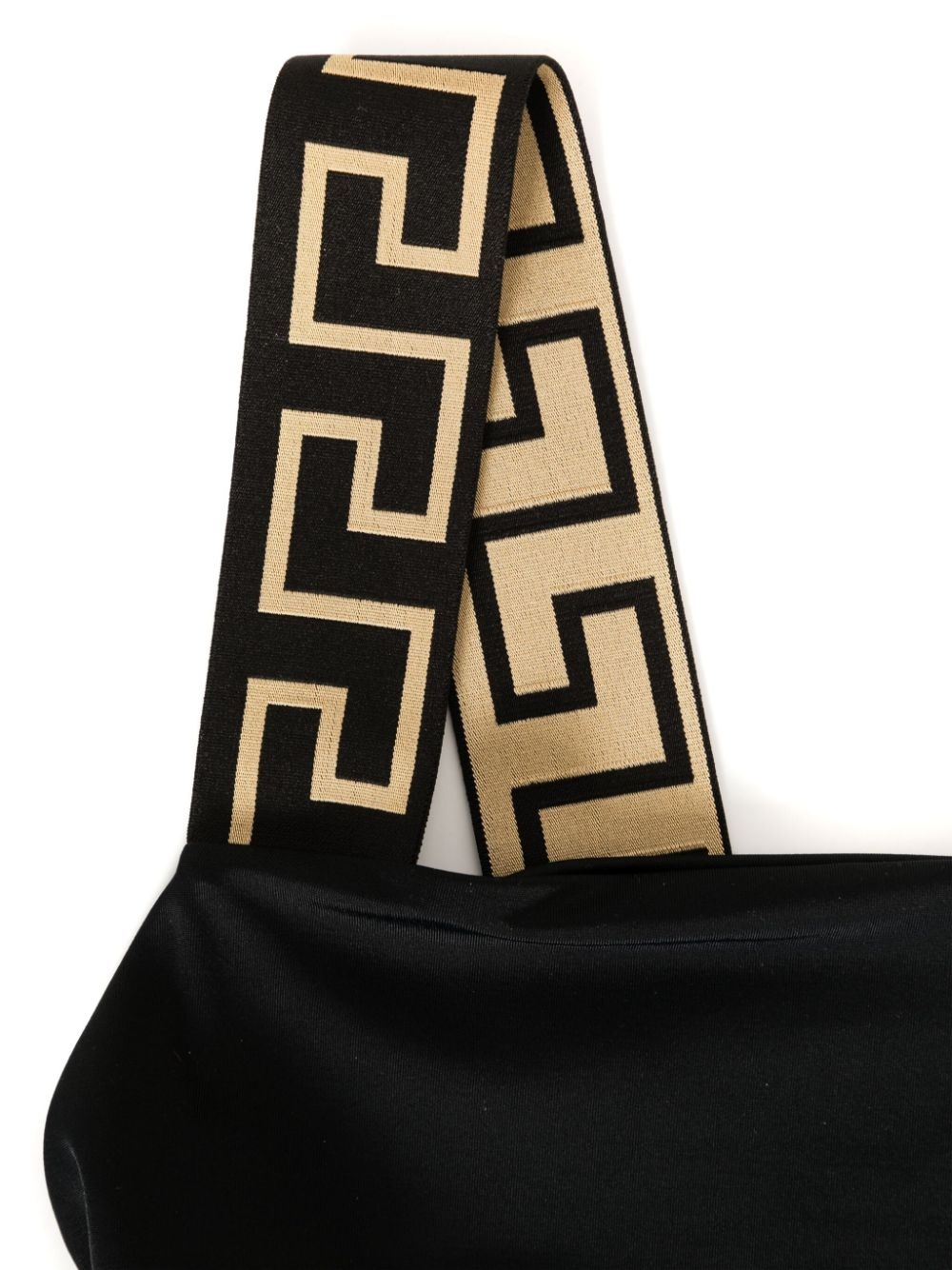 Greca-detailing swimsuit - 3
