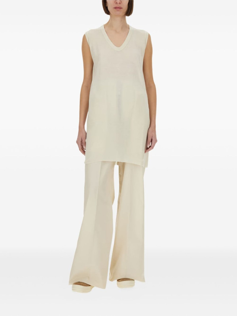 Rick Owens wide-leg drawstring trousers outlook