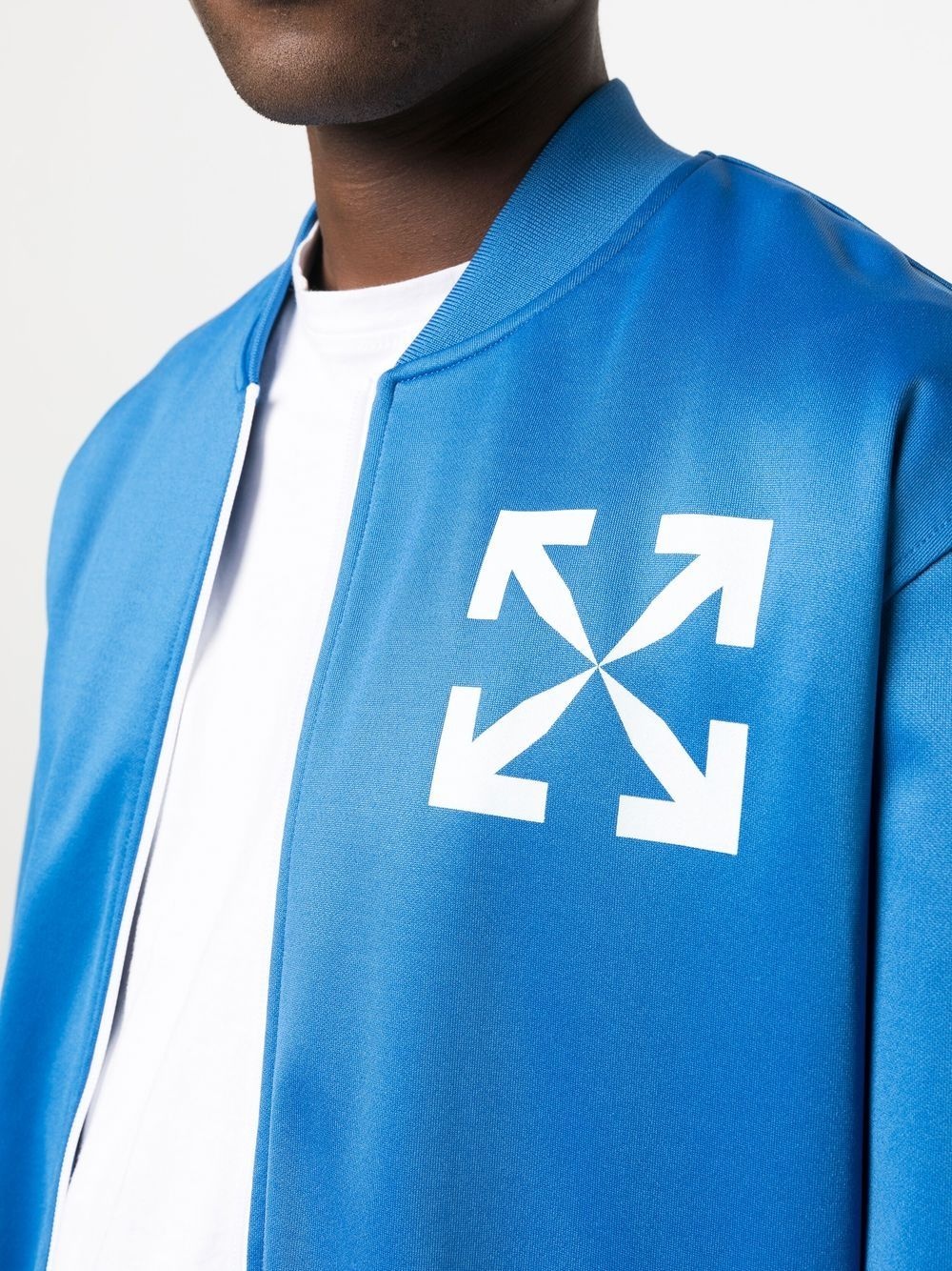 Arrows-print track jacket - 5