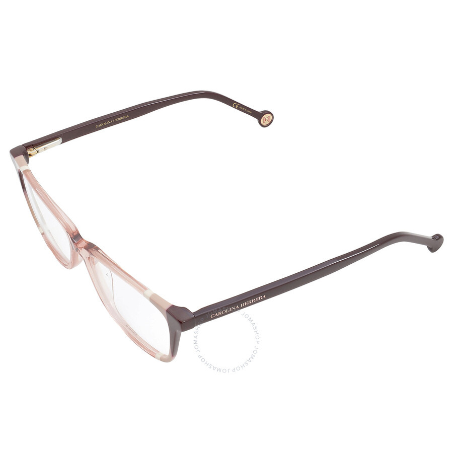 Carolina Herrera Demo Square Ladies Eyeglasses CH 0066 0C19 53 - 5