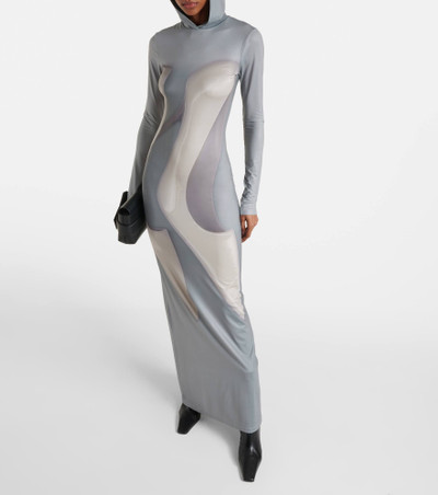 Acne Studios Printed jersey maxi dress outlook