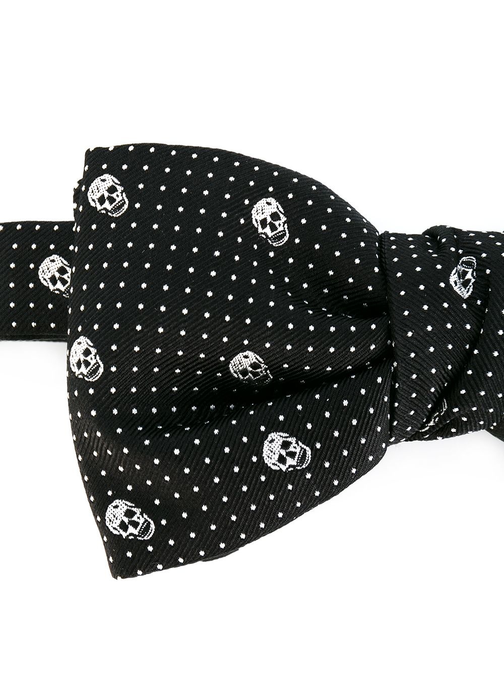 skull-print bow tie - 2