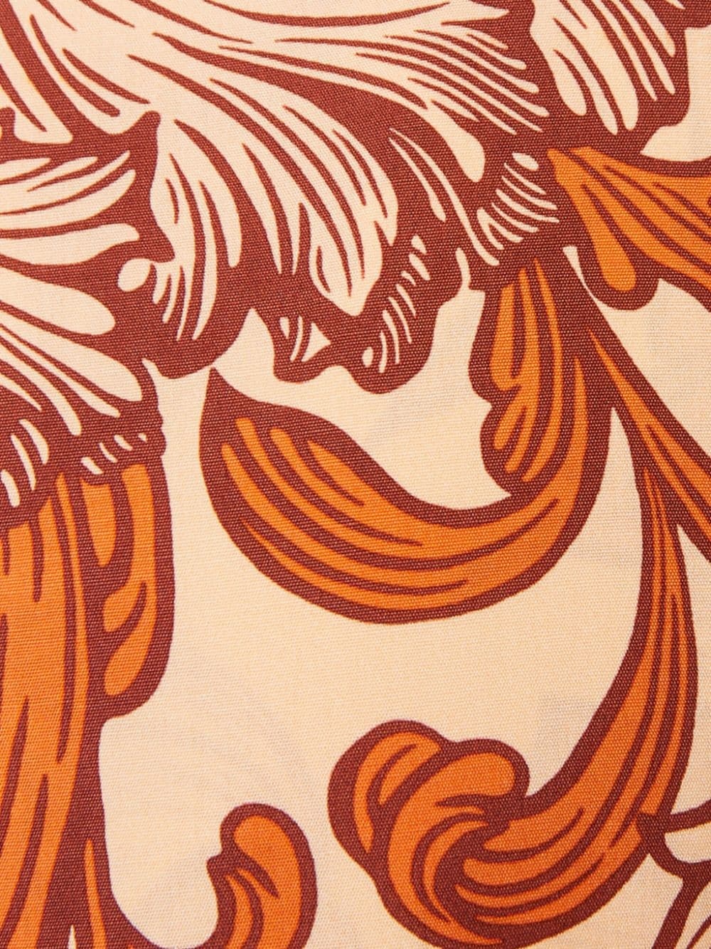 Big botanical-print poplin dress - 4
