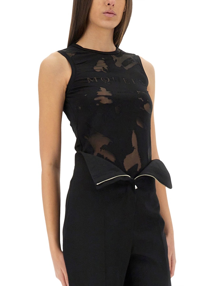 Alexander Mcqueen Women Top A Inserts. - 4