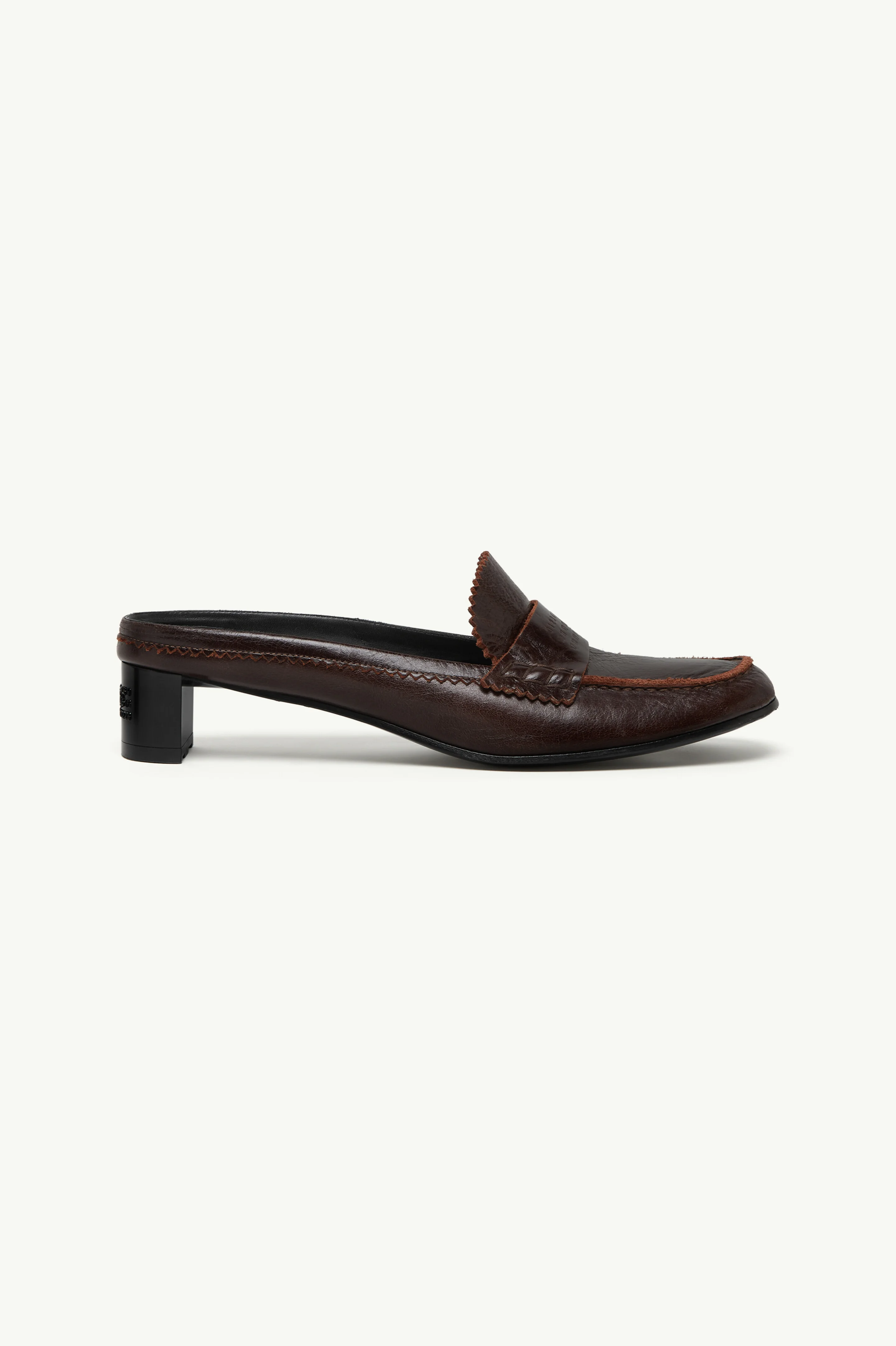Swing toe leather loafer - 1