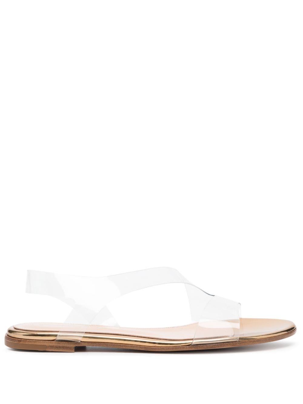 Metropolis leather flat sandals - 1