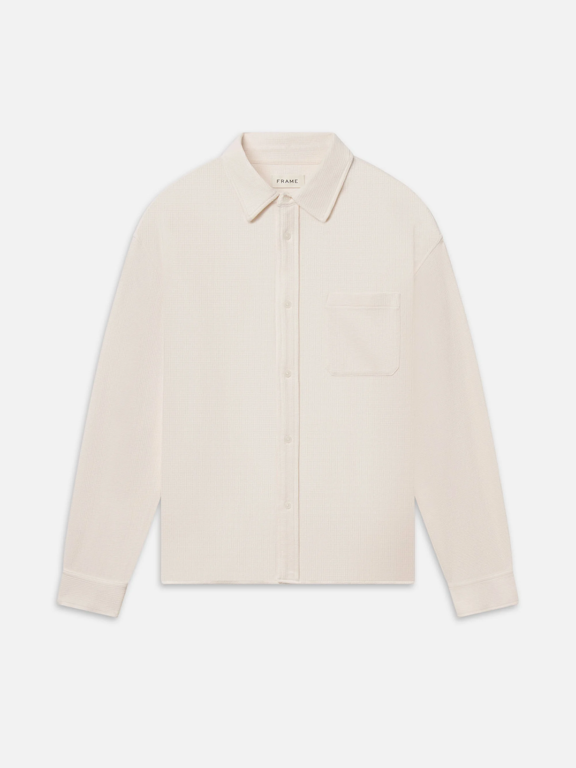 Waffle Textured Shirt - 1