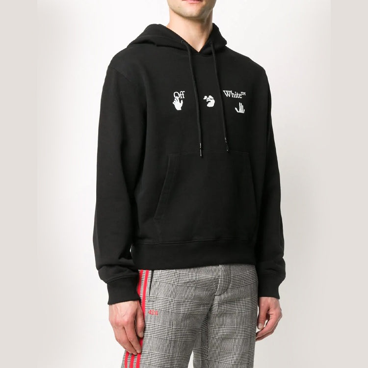 Off-White FW20 logo Mens Logo Long Sleeve Sweater OMBB034E20FLE0021001 - 2