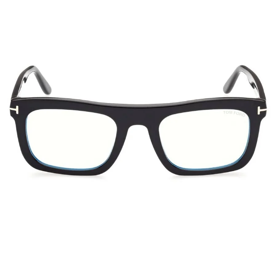 Tom Ford Blue Light Block Square Men's Eyeglasses FT5757-B 001 52 - 1