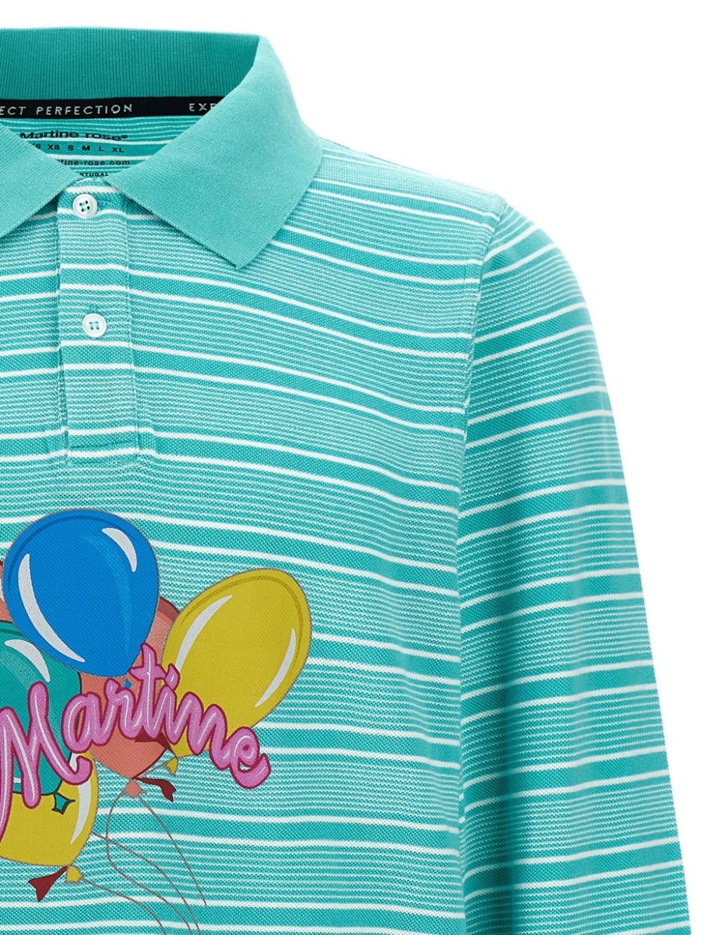 striped polo shirt - 3