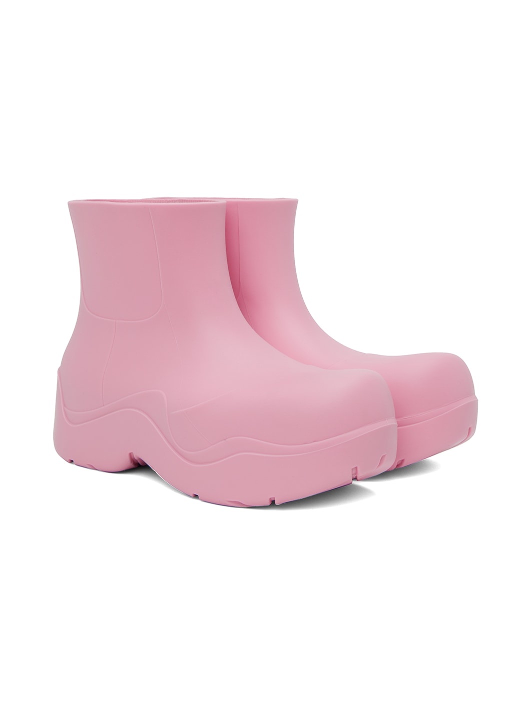 Pink Puddle Boots - 4