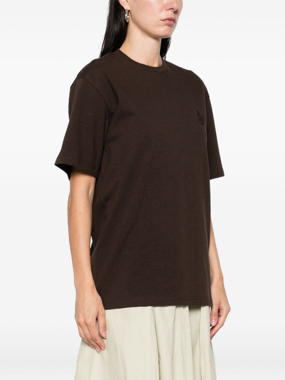 embroidered cottonT-shirt - 3