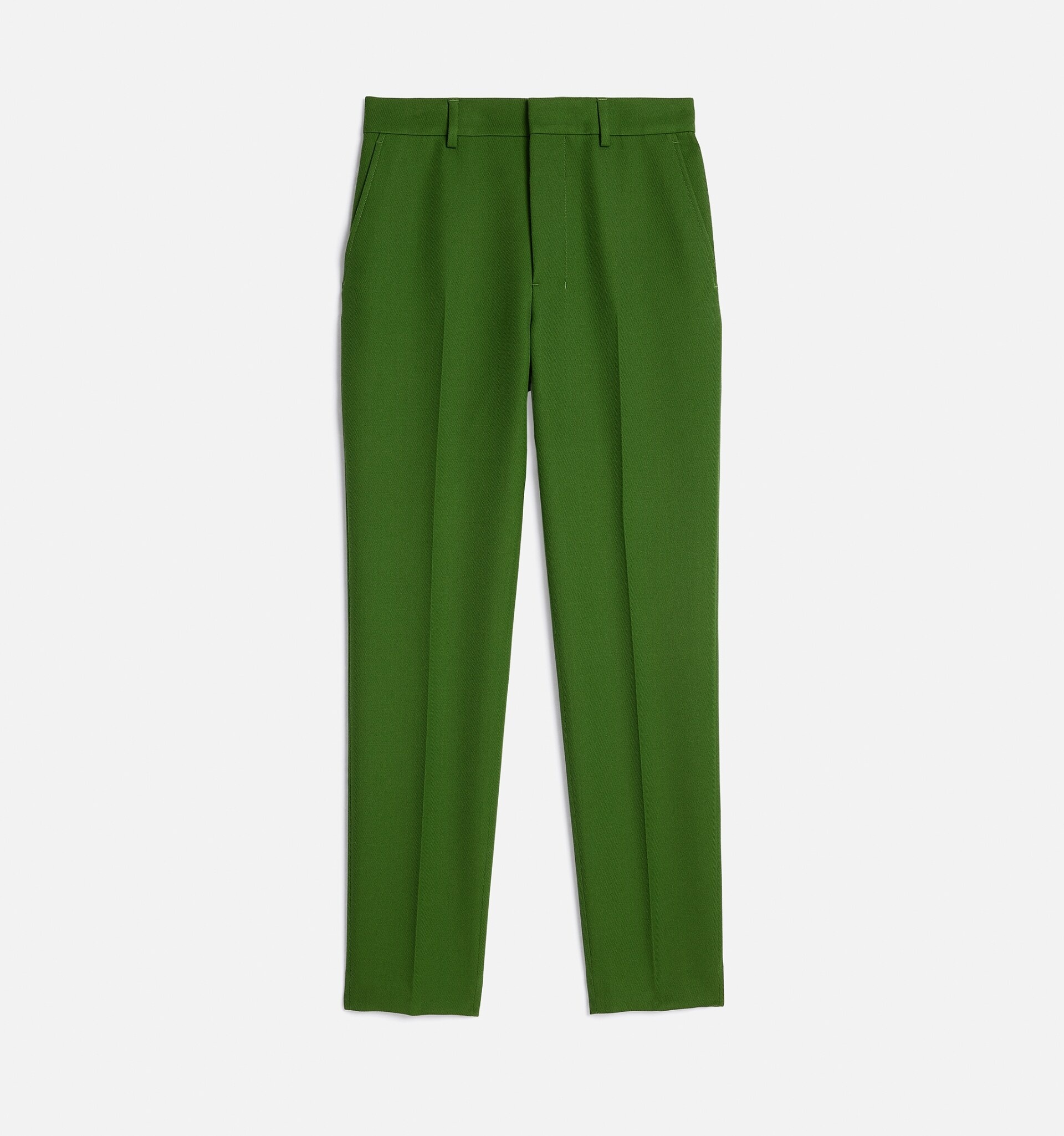 Cigarette Fit Trousers - 5