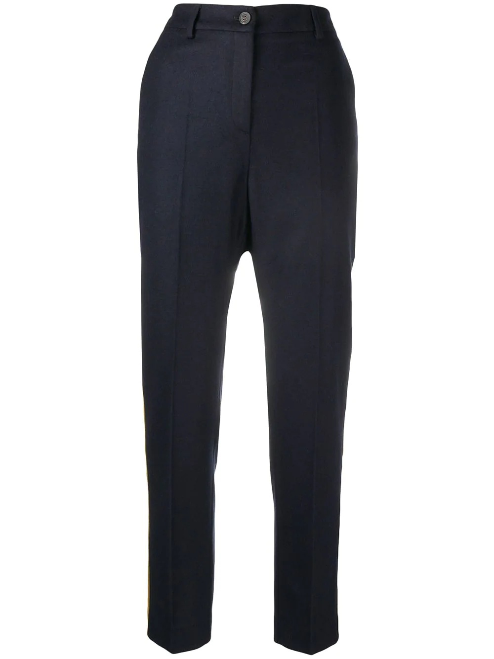 side stripe tailored trousers - 1