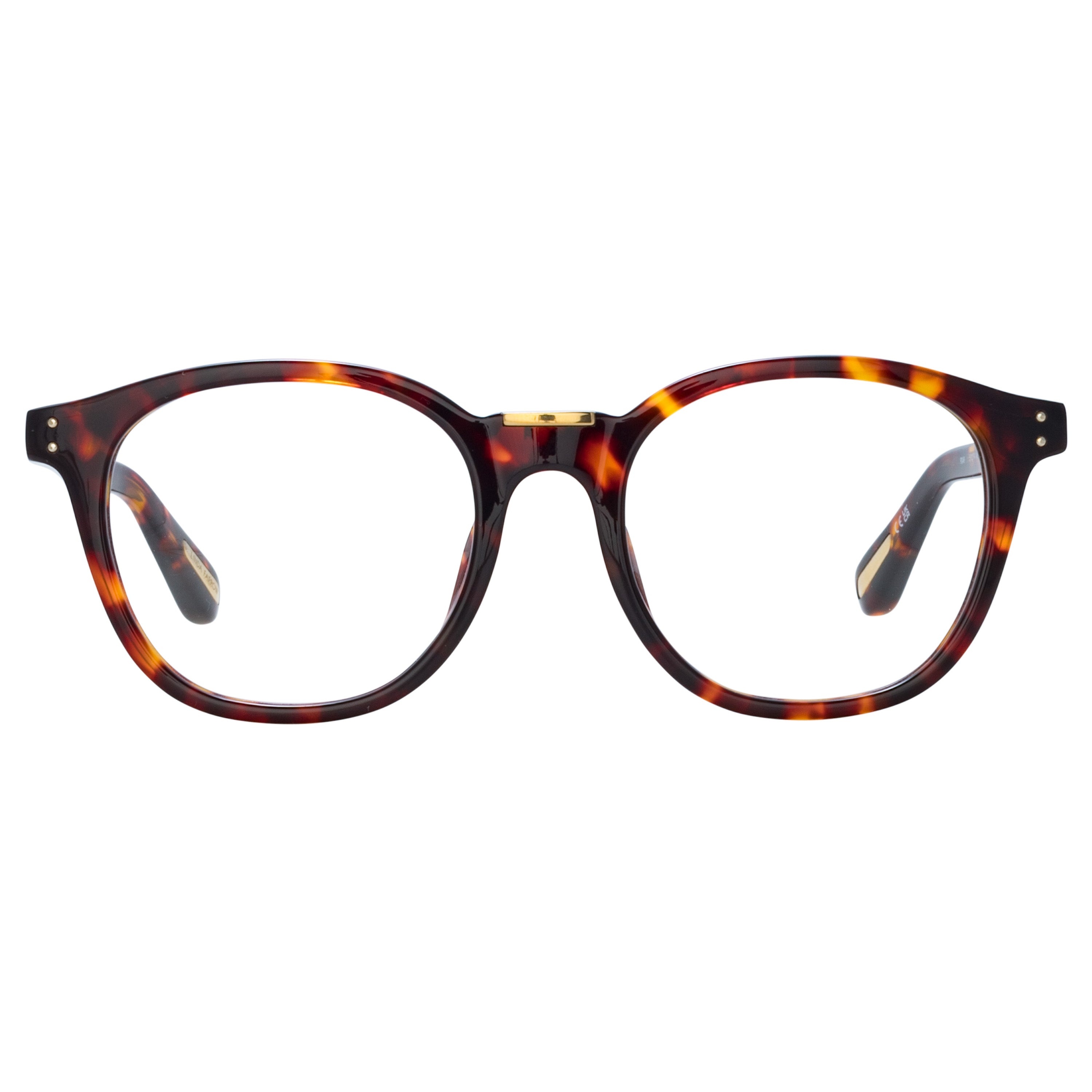 POWELL OPTICAL D-FRAME IN TORTOISESHELL - 1