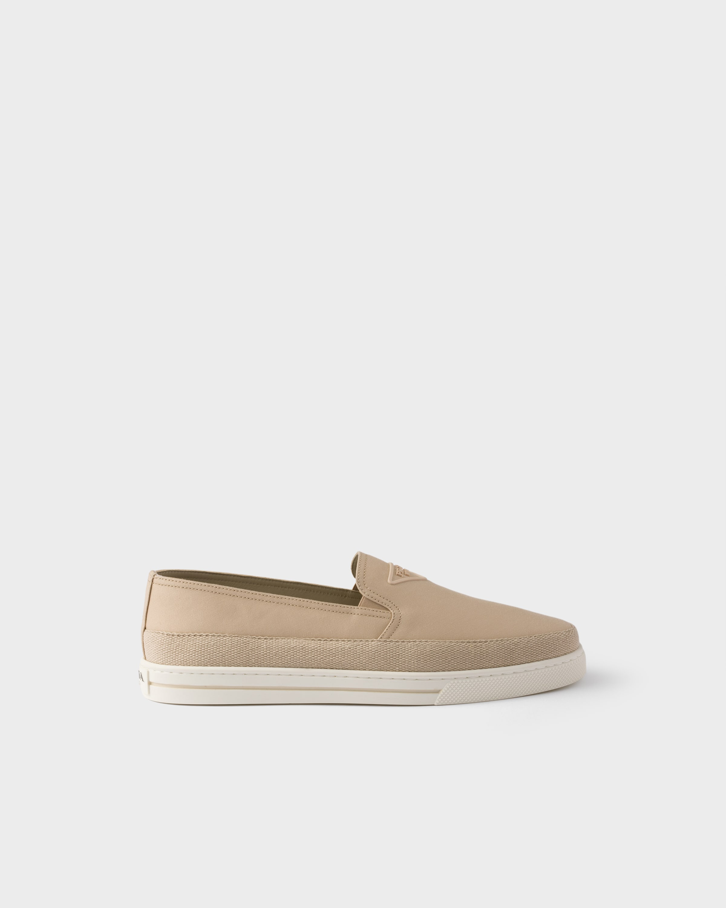 Cotton canvas slip-ons - 2