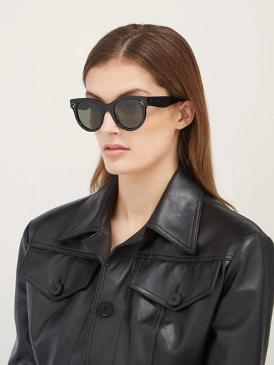 CELINE Baby Audrey cat-eye acetate sunglasses outlook