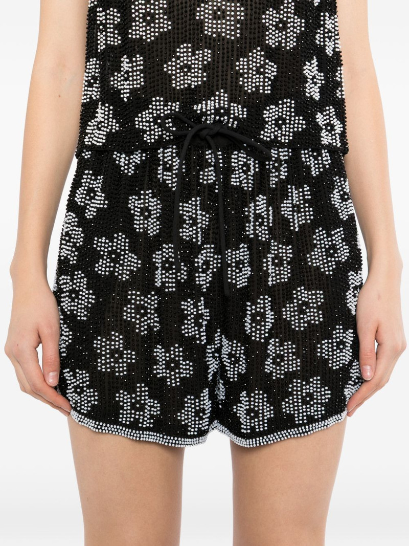 floral sequin shorts 5