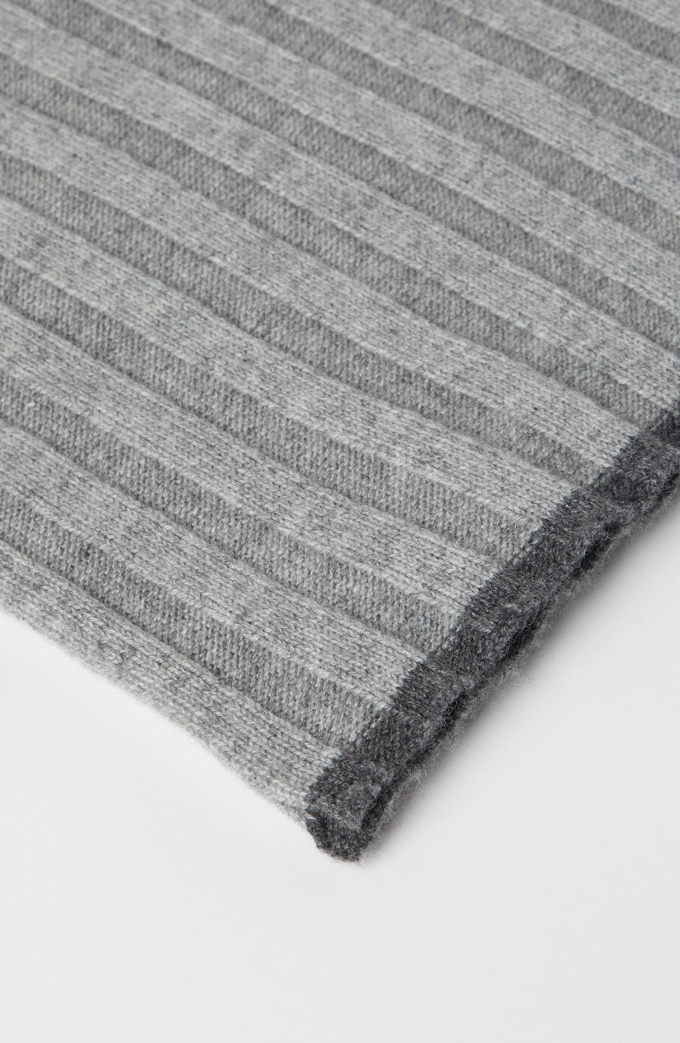 Brunello Cucinelli Cashmere scarf in Light Grey at Nordstrom - 3