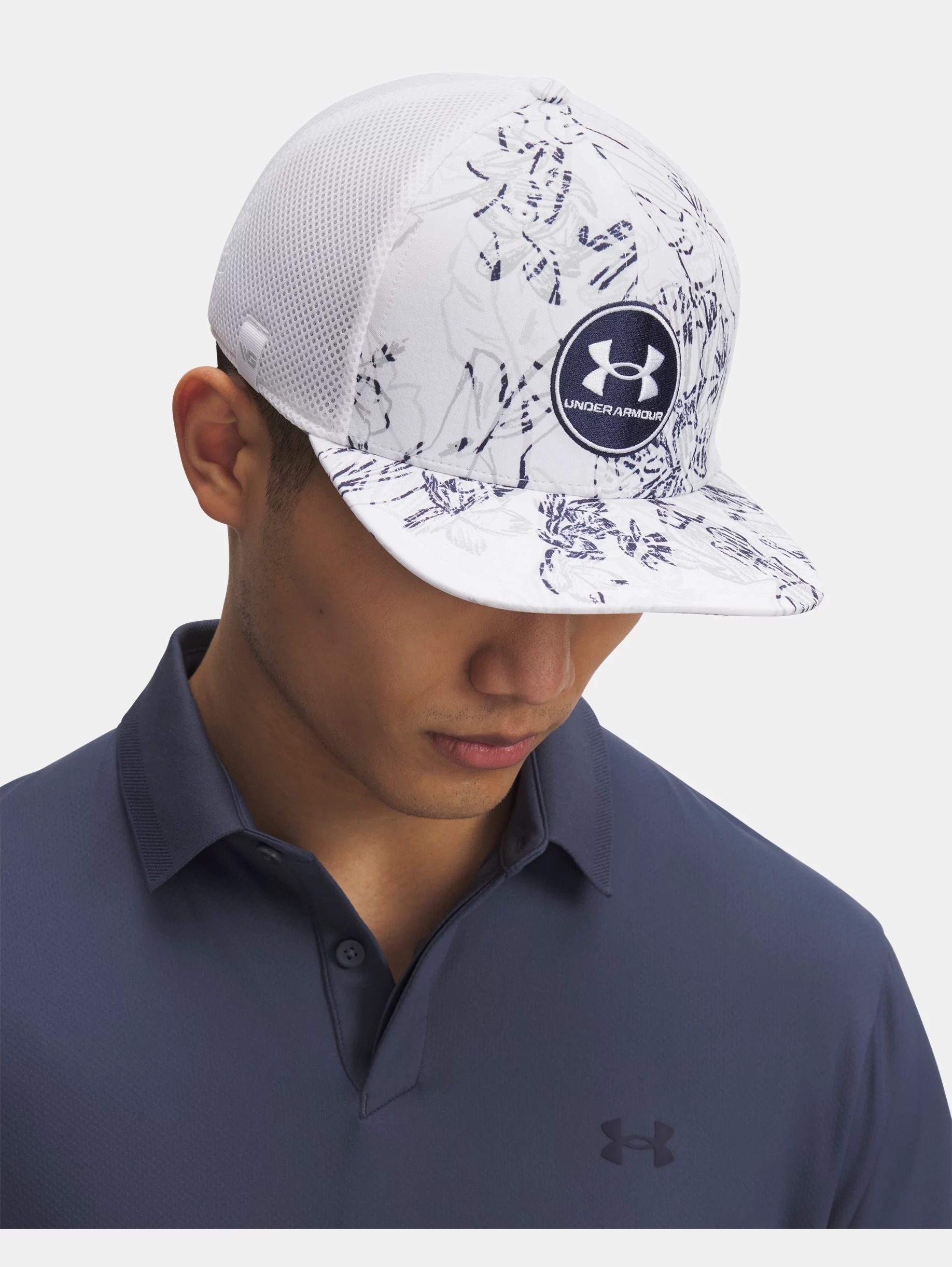 Men's UA Iso-Chill Drive Low Stretch Fit Cap - 3