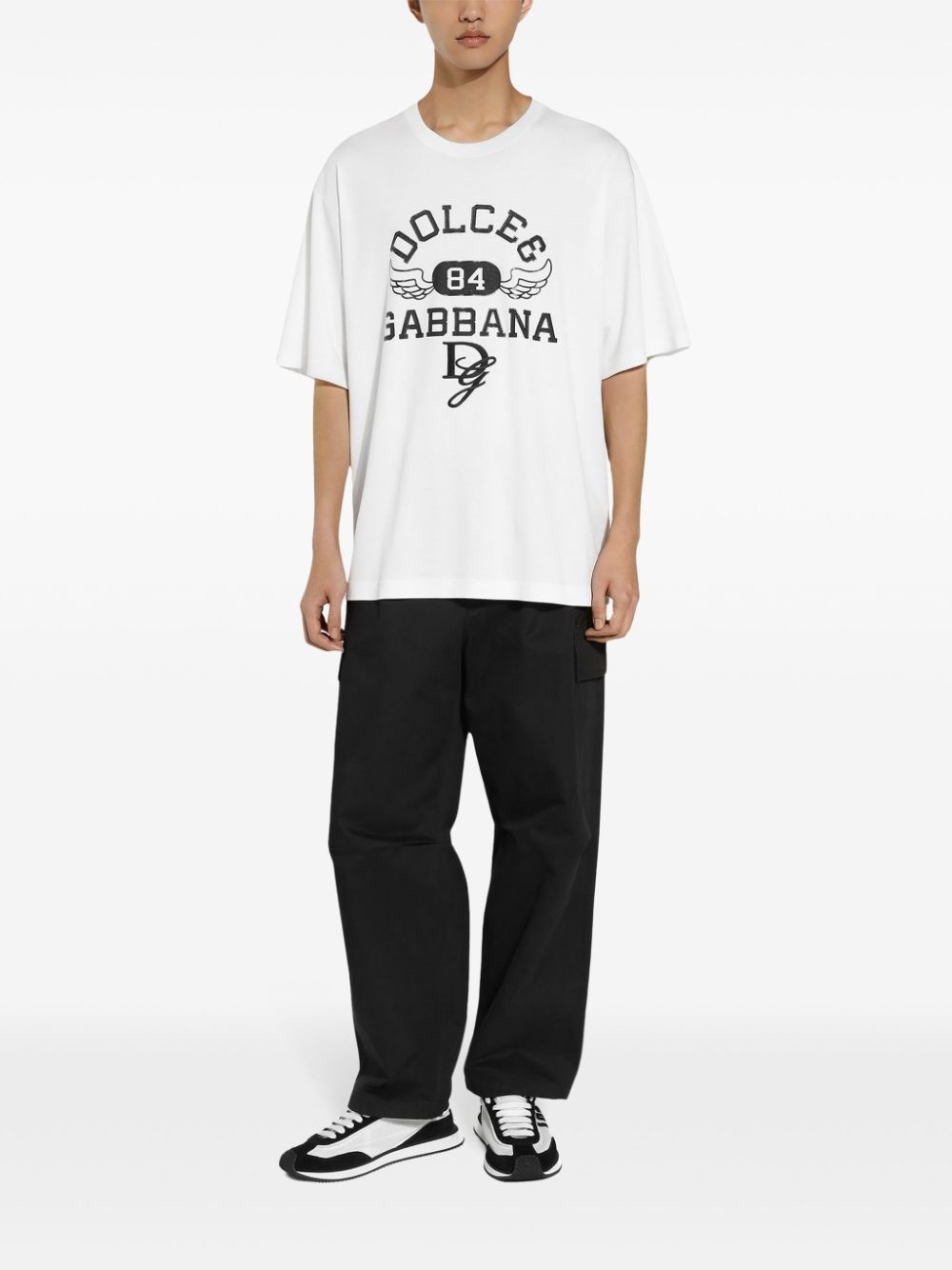 logo print t-shirt - 2