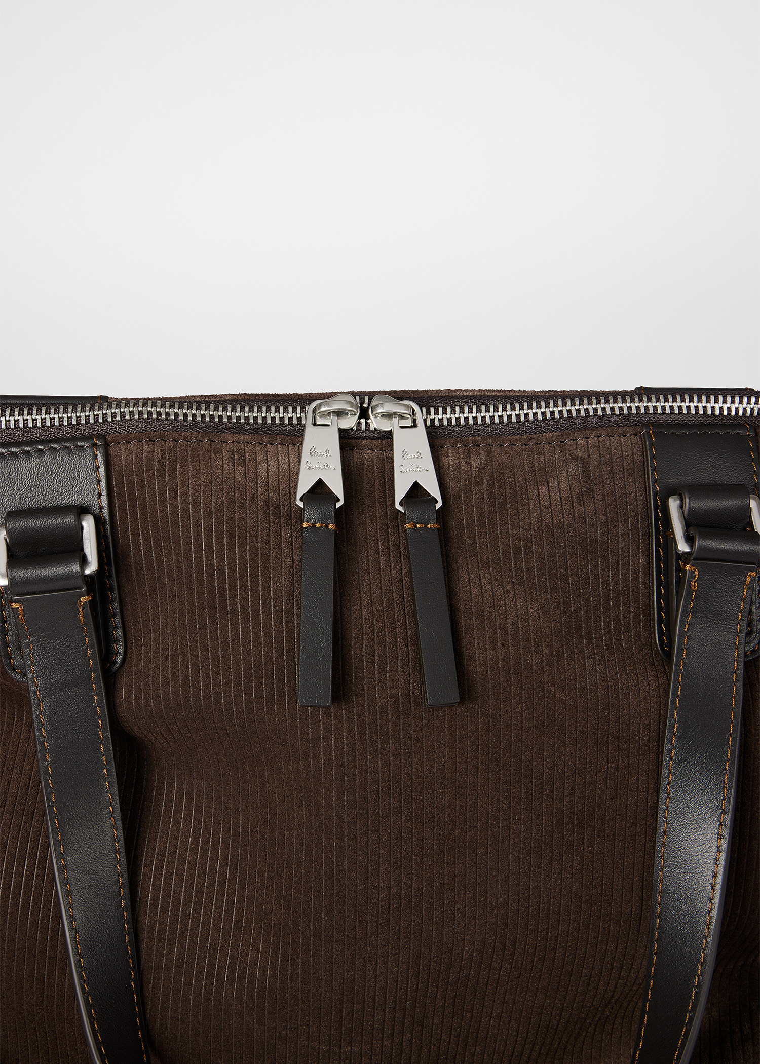 Brown Suede Duffle Holdall - 5