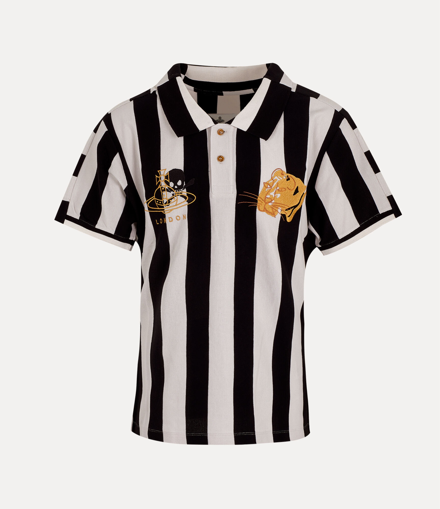 STRIPPED STEFANO POLO TOP - 1
