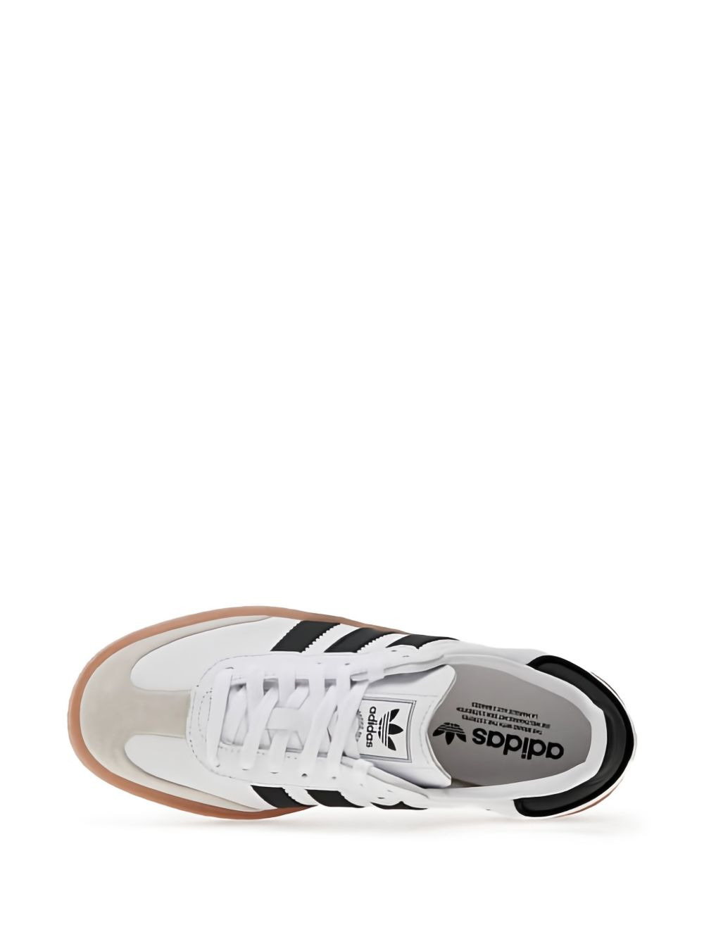 Sambae "White/Black/Gum" sneakers - 4