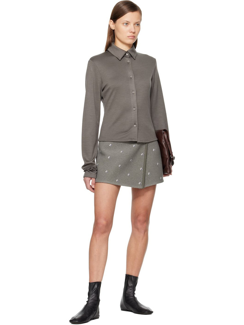 RIER Gray Polar Shirt outlook