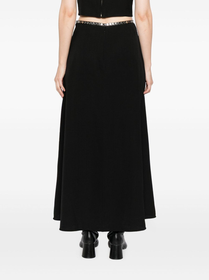 buttoned-waist skirt 4