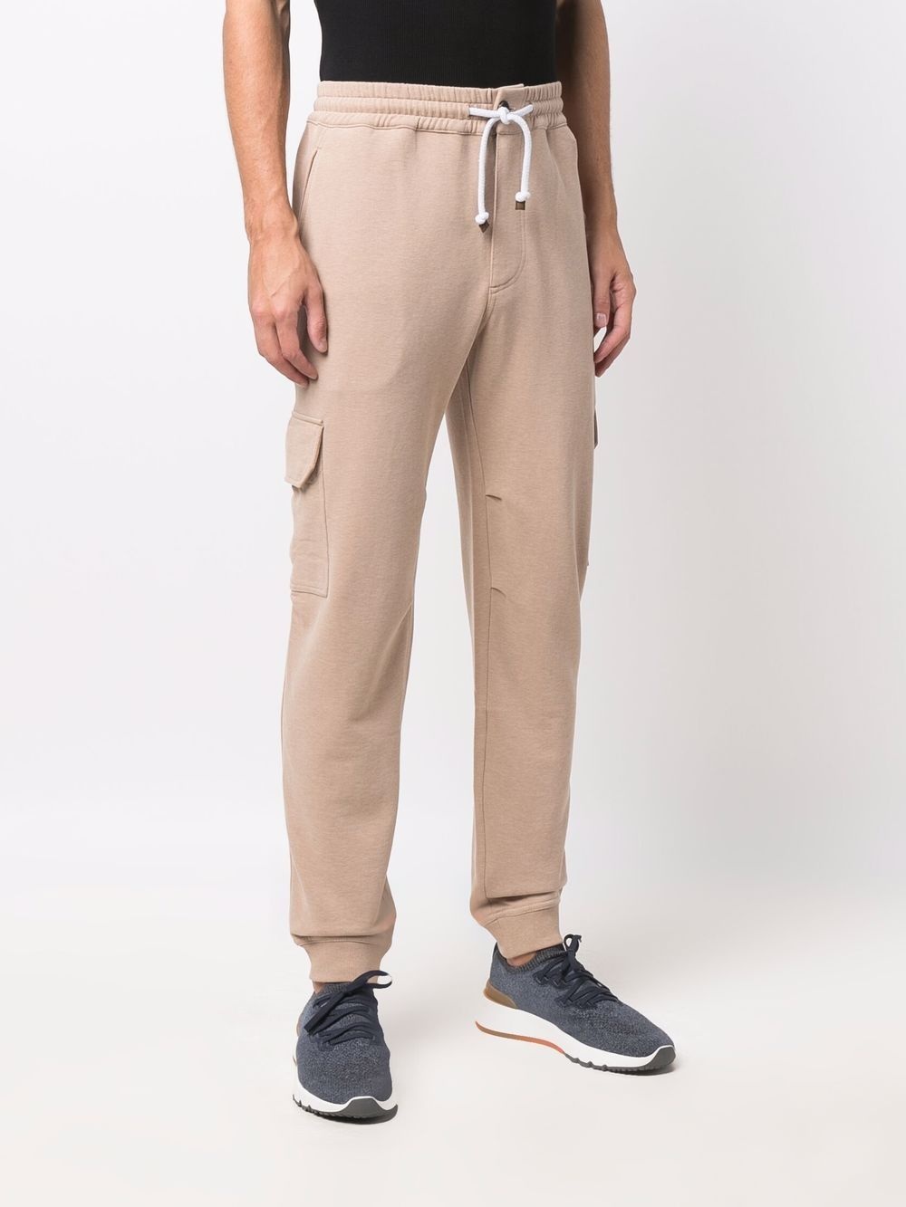 drawstring track pants - 3