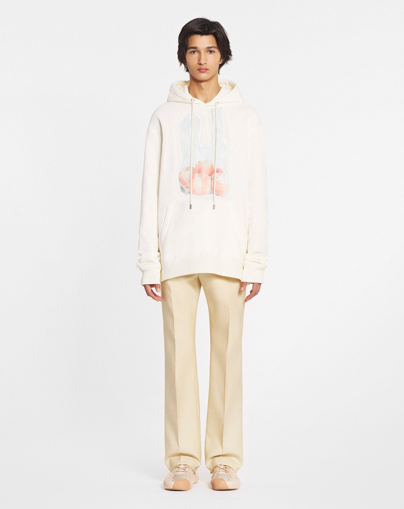 Lanvin OVERSIZED SCRATCH & SNIFF HOODIE outlook