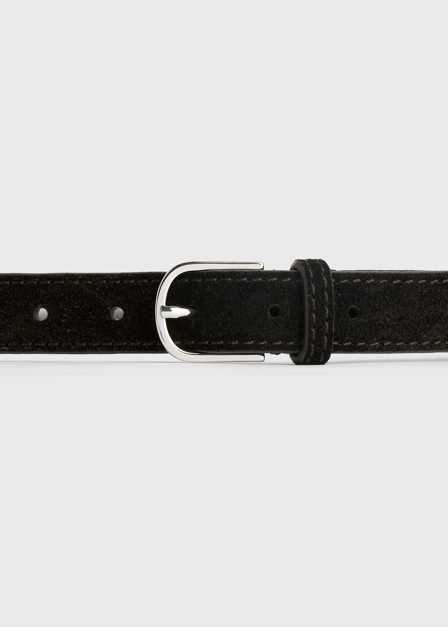 Slim trouser belt espresso - 2