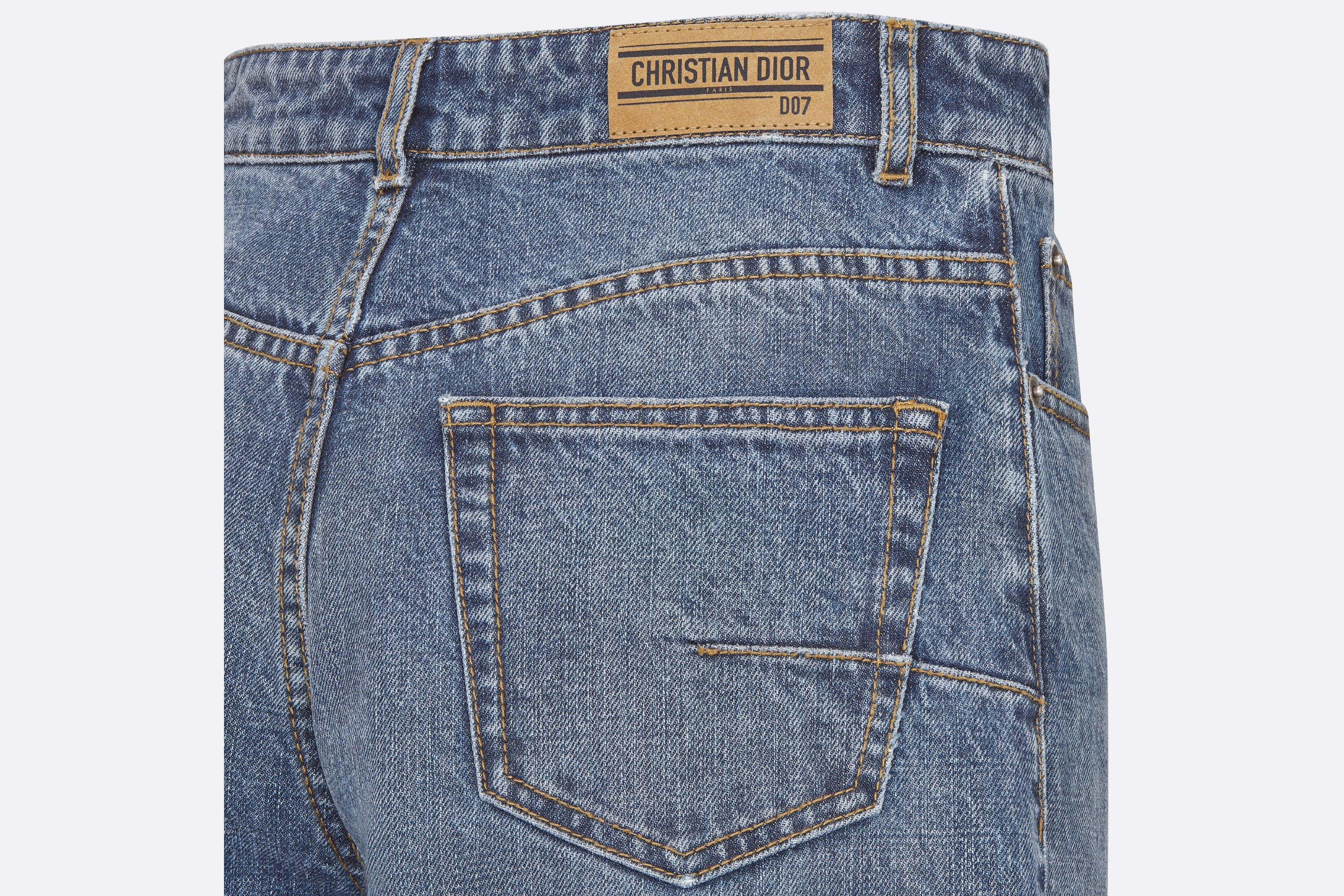 Dior 8 Flared Cropped Jeans, D07 - 3