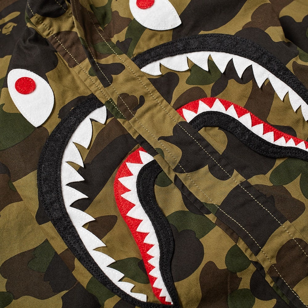 A Bathing Ape 1st Camo Shark Hoody Shirt - 2