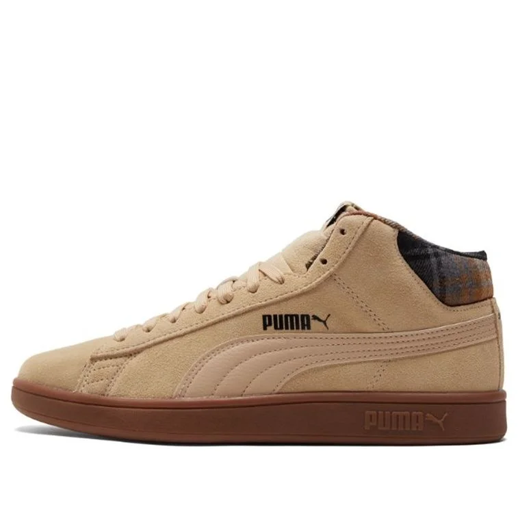 PUMA Smash v2 Mid WTR 'Plaid - Pebble' 385174-02 - 1