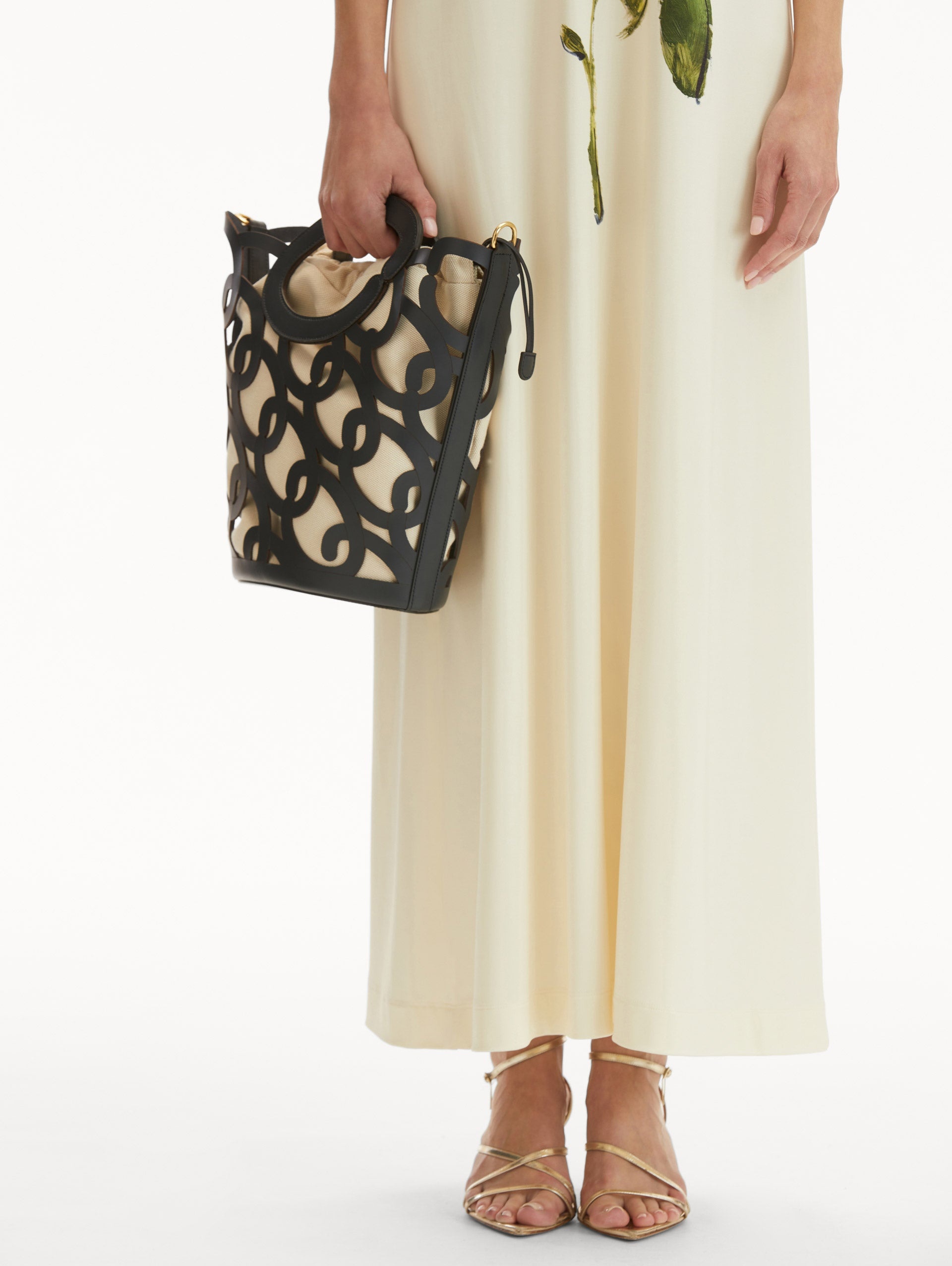 OSCAR CHAIN-LINK LEATHER TOTE - 2