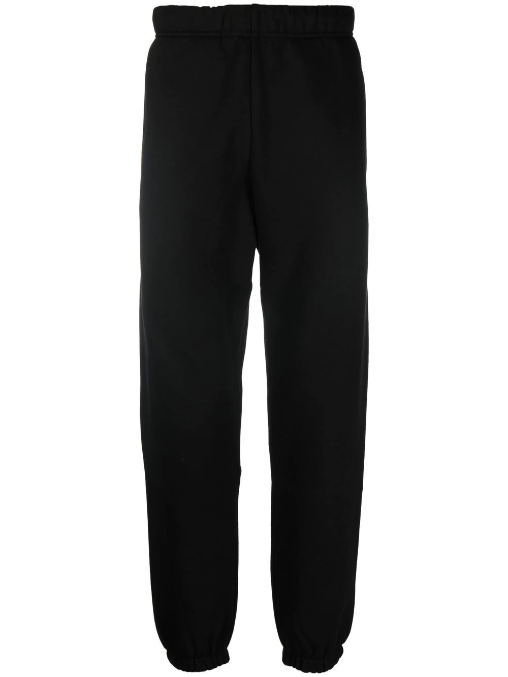 embroidered-logo cotton track pants - 1