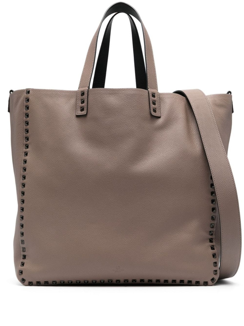 reversible Rockstud-embellished tote bag 1
