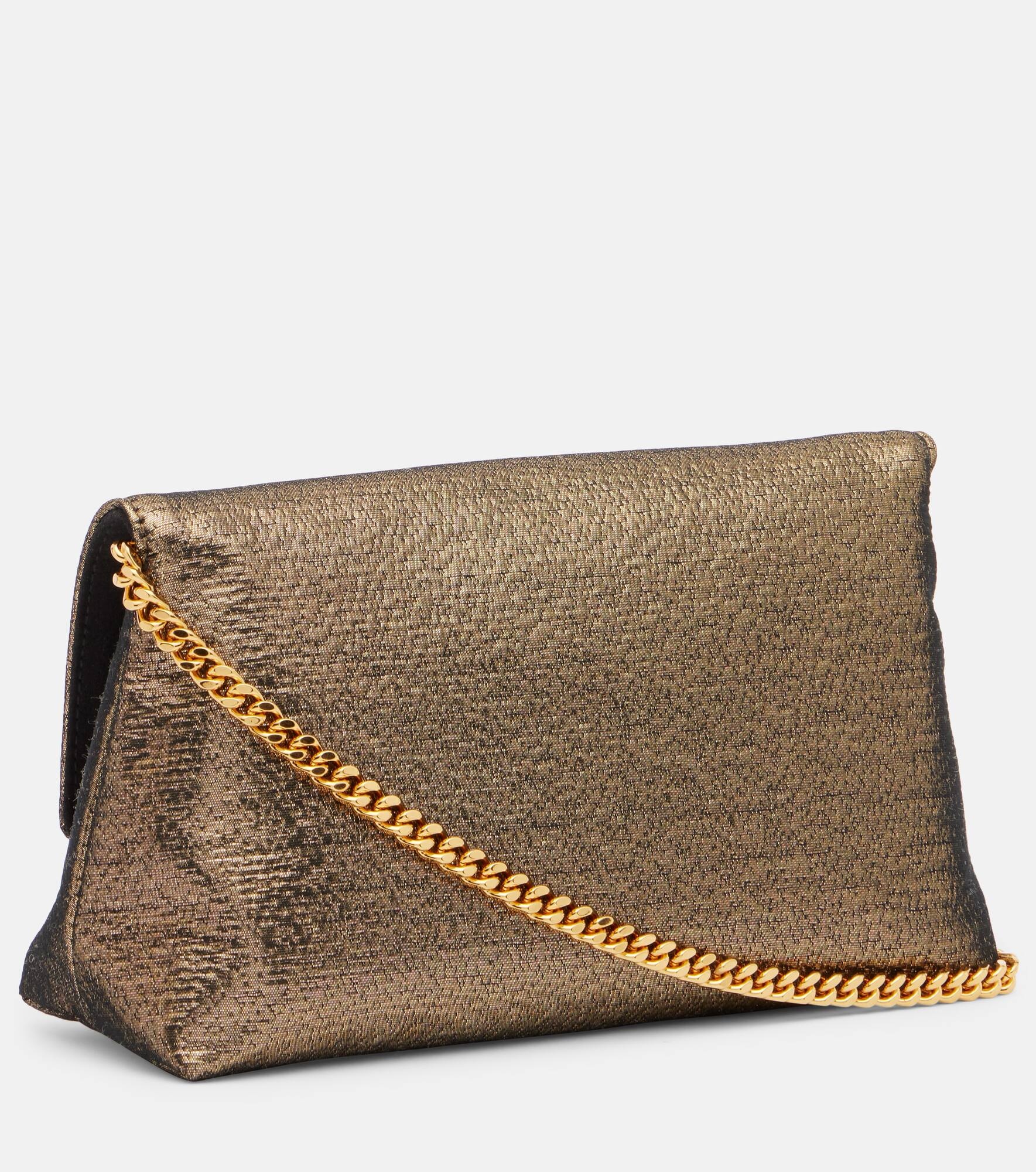 Nobile Small metallic clutch - 4