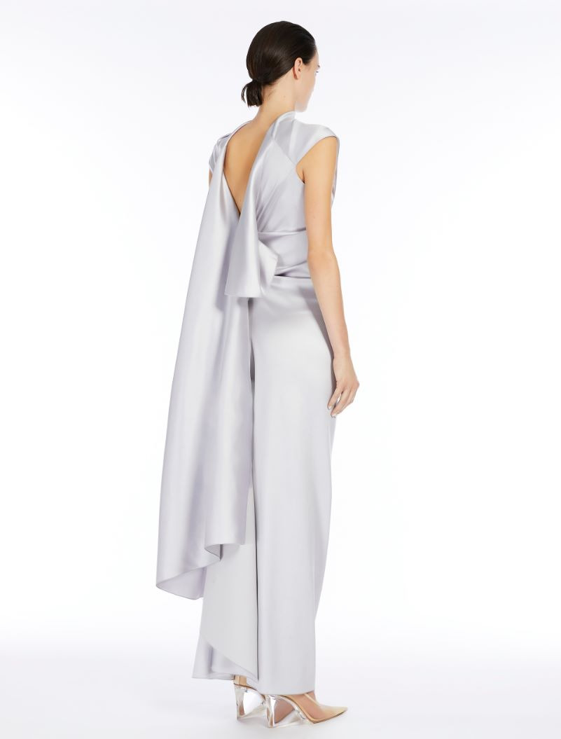 Slim-fit draped dress - RUNWAY - 4
